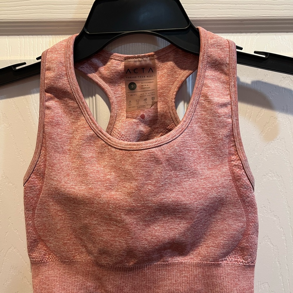 ACTA Women's Pink Sports Bra
